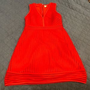 Red/Orange J Crew sundress. Size 12.